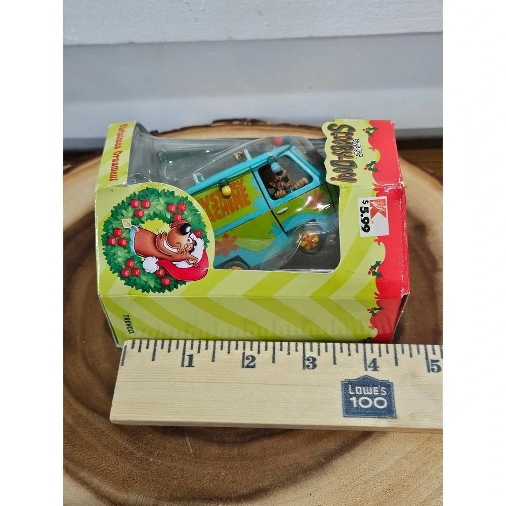 Vintage 2000 Scooby-Doo Mystery Machine Christmas Ornament Trevco Kmart Van